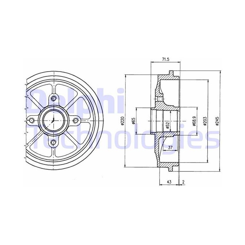 TAMBOUR DE FREIN