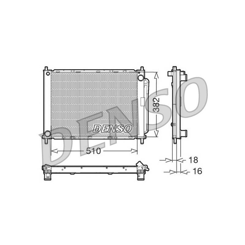 MODULE RAD. EAU/CONDENSEUR RENAULT