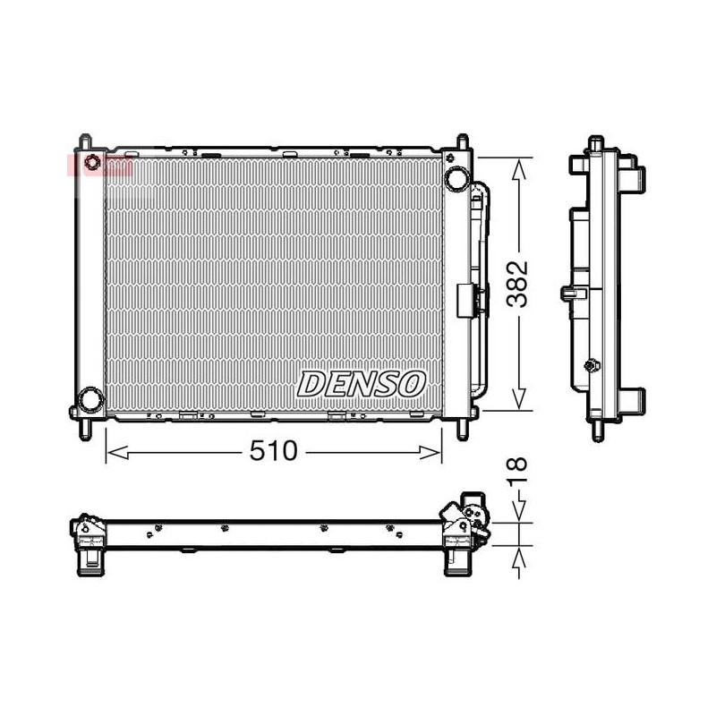 MODULE RAD. EAU/CONDENSEUR RENAULT