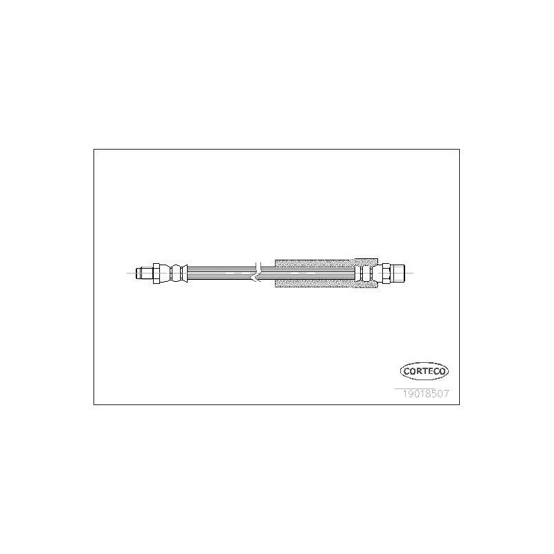 FLEXIBLE DE FREIN BMW SERIE 3-5-