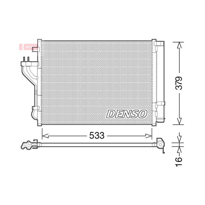 CONDENSEUR HYUNDAI IX35 10