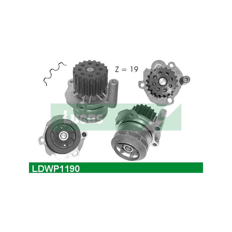 LUCAS WATER PUMP ( REMPLACE LD0826 LD838