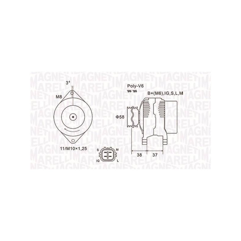 ALT EQ POUR TOYOTA YARIS