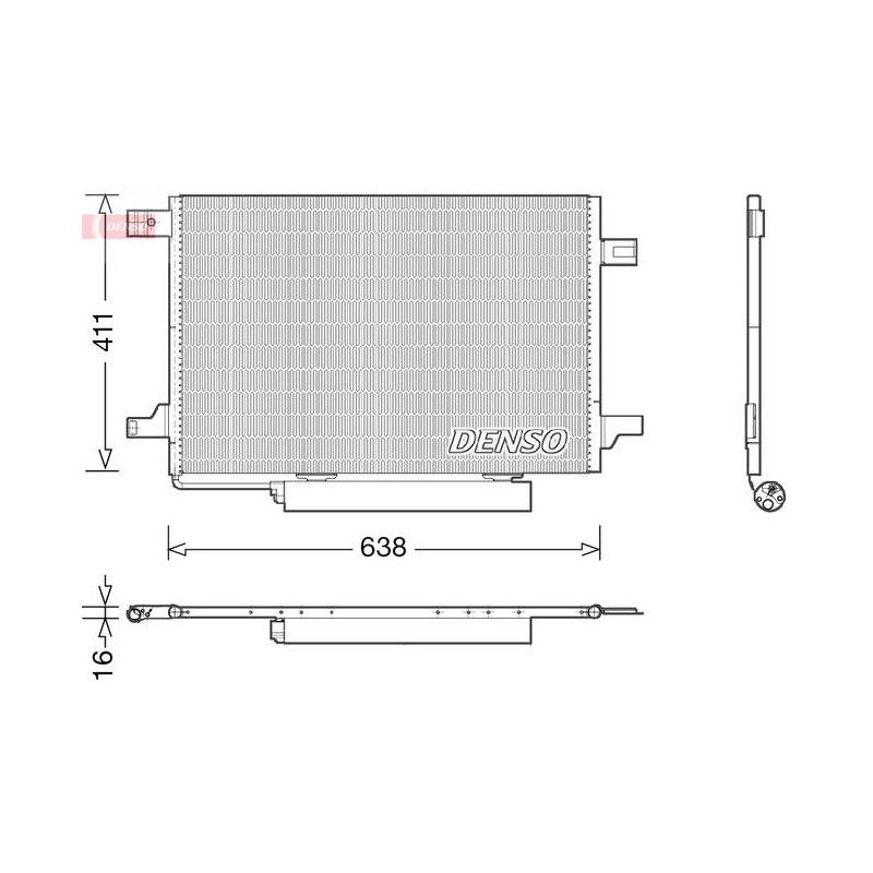 CONDENSEUR MERCEDES A W169