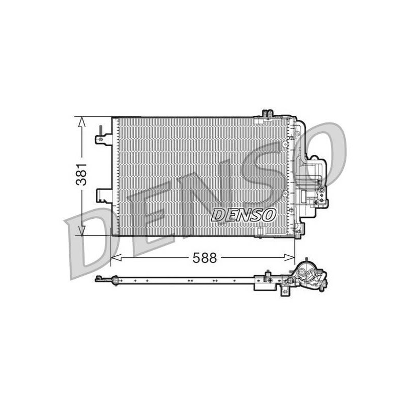 CONDENSEUR OPEL CORSA C/TIGRA