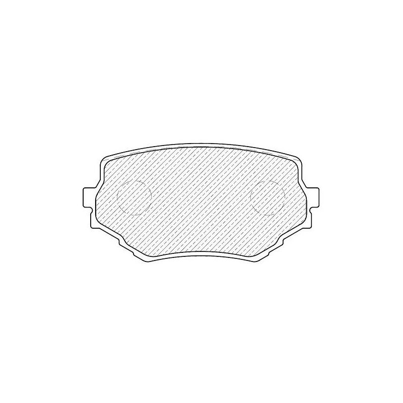 JEU DE PLAQUETTES DE FREIN POUR SUZ