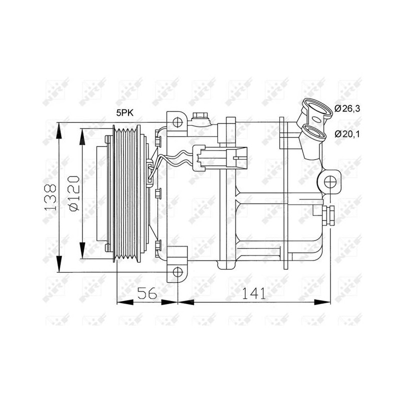 COMP SAAB 9-3 2.0 03- COMPRESSORS-