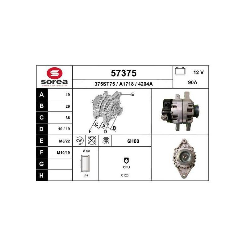 ALTERNATEUR VL / TOYOTA