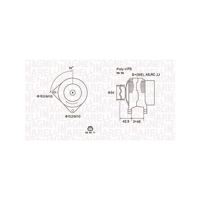 ALT EQ FORD FIESTA V/ FOCUS C-MAX