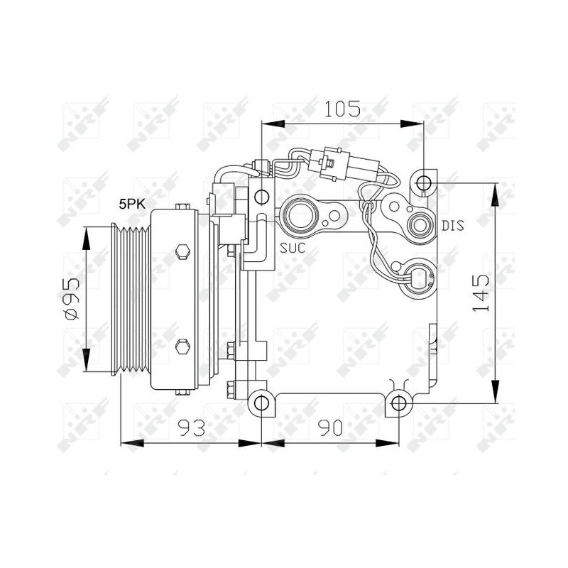 COMP MITSUBISHI GALANT 96- COMPRESS