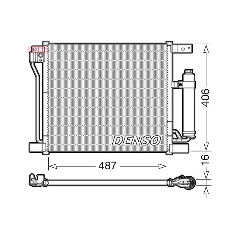CONDENSEUR NISSAN