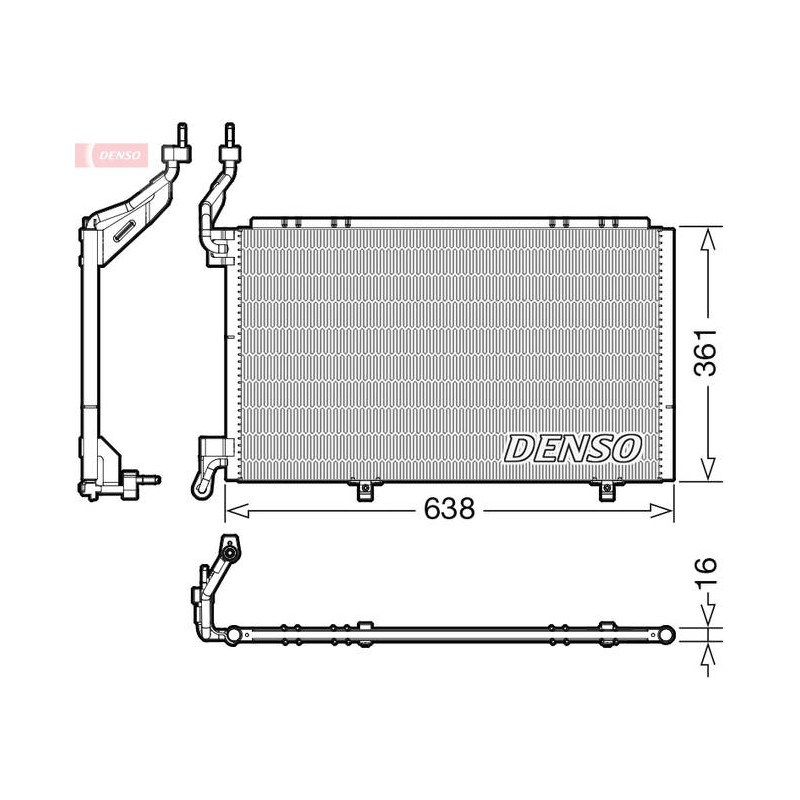 CONDENSEUR FORD