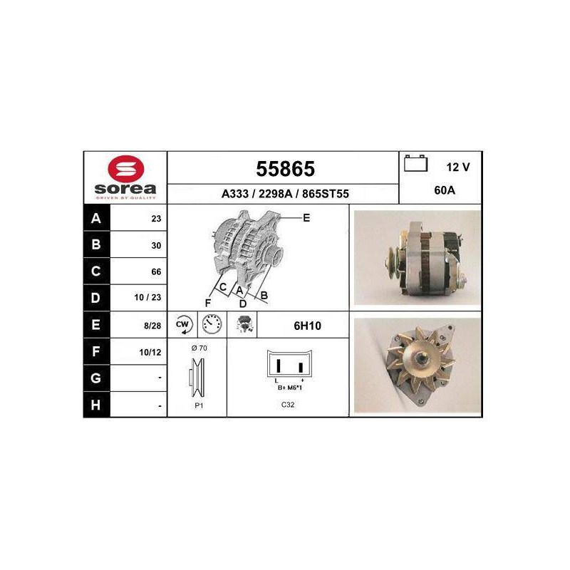 ALTERNATEUR VL / JEEP DIESEL