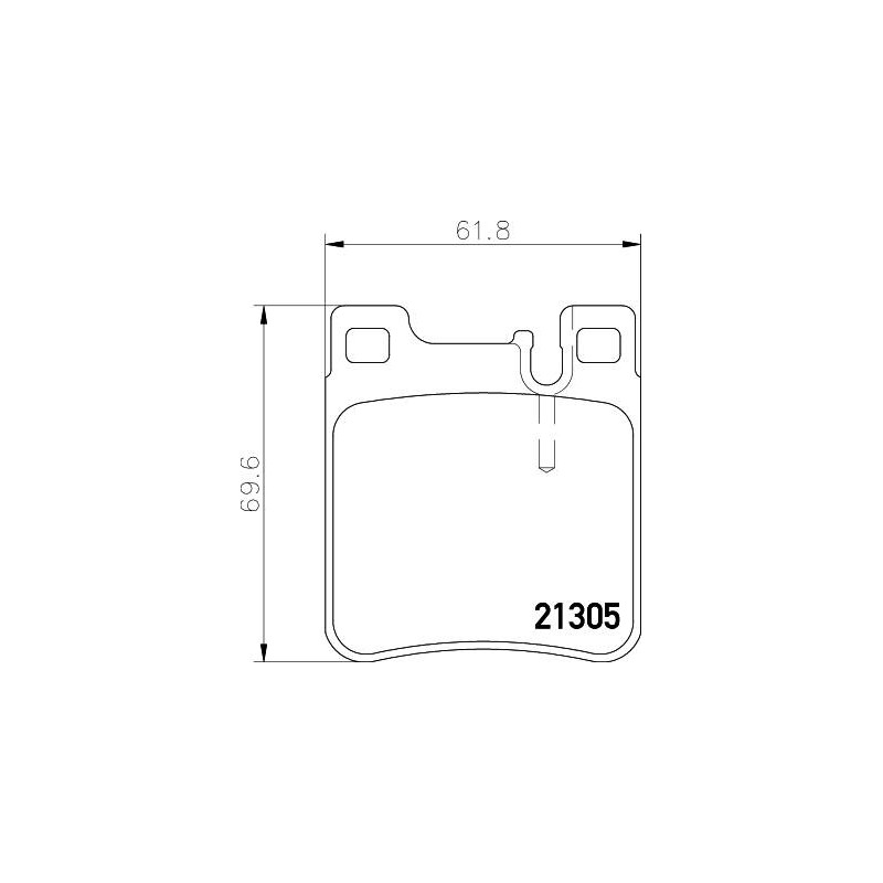 KIT DE PLAQUETTES DE FREIN