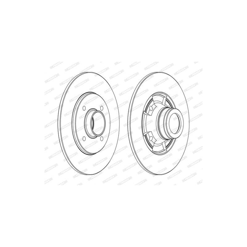 DISQUES DE FREIN VL (2P.)