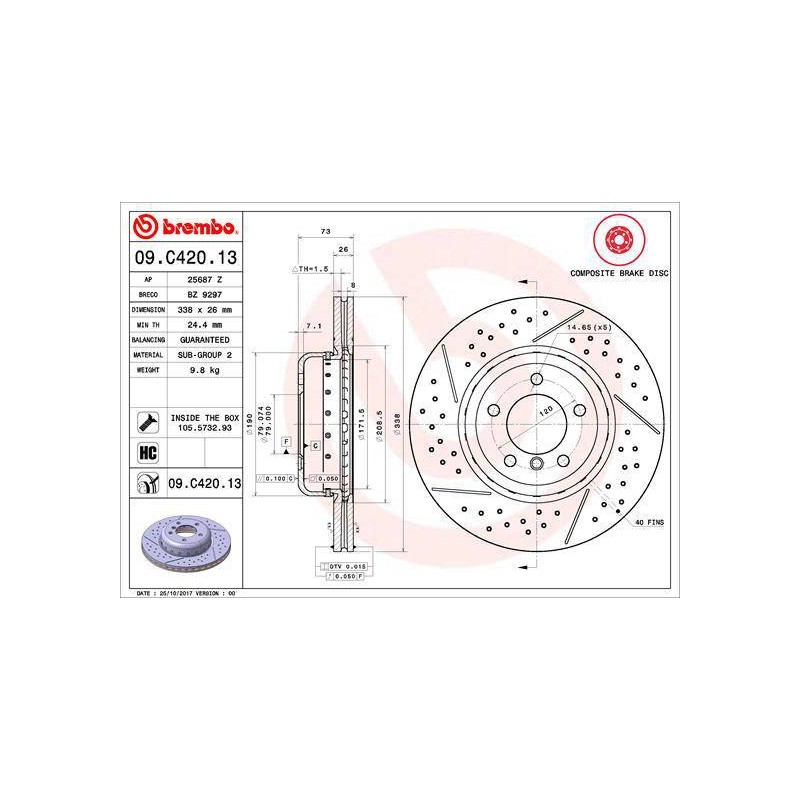 DISQUE PREMIUM COMPOSITE