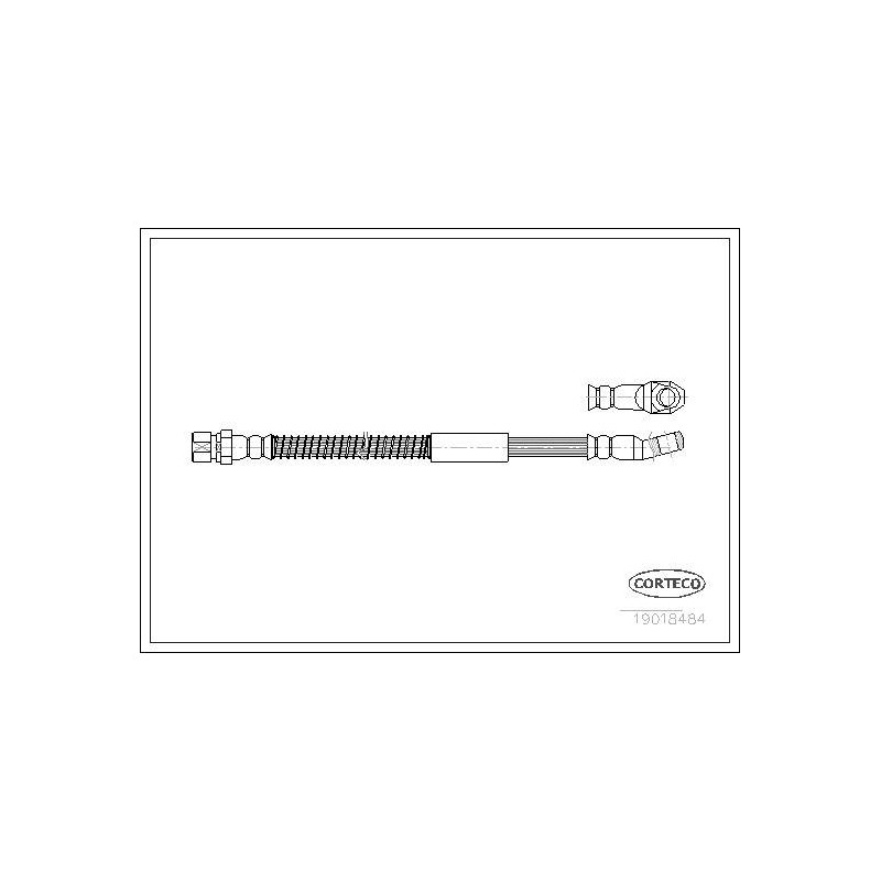 FLEXIBLE DE FREIN VAZ LADA NIVA