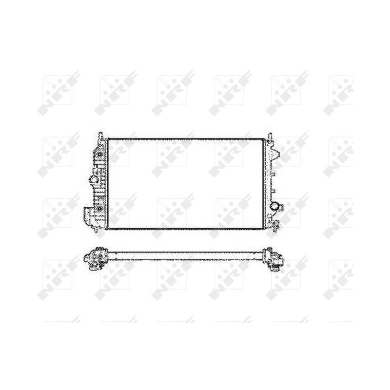 RAD FIAT CROMA 1.9D 06- RADIATORS A