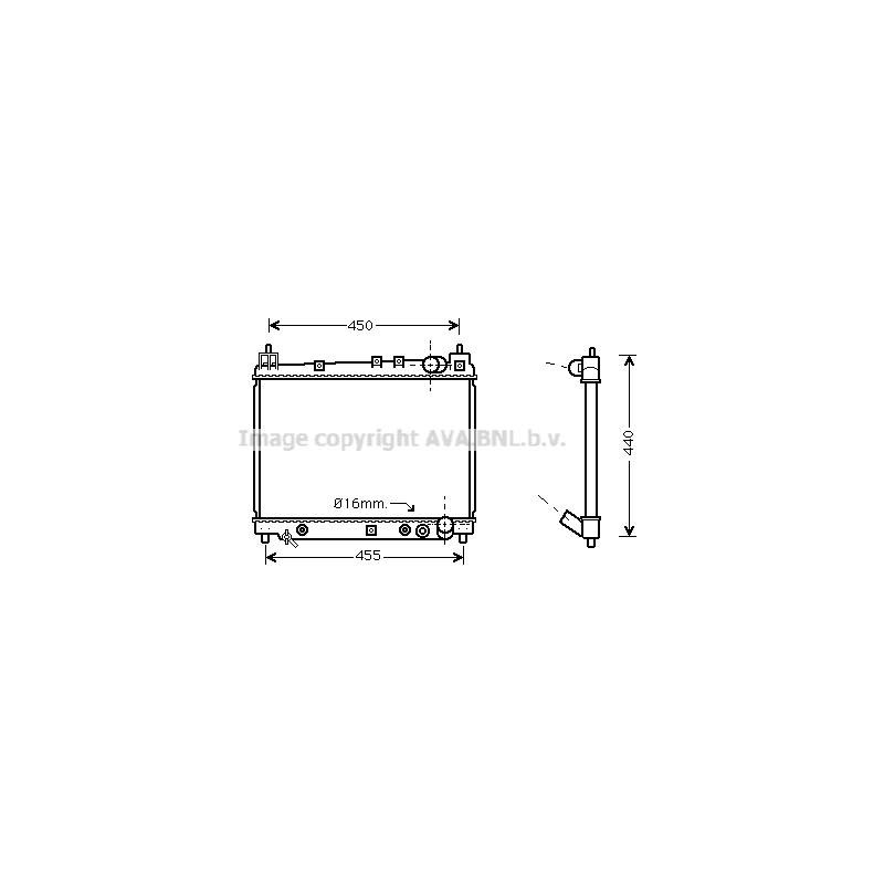 RAD EAU-VL/VUL- TOYOTA- PRE