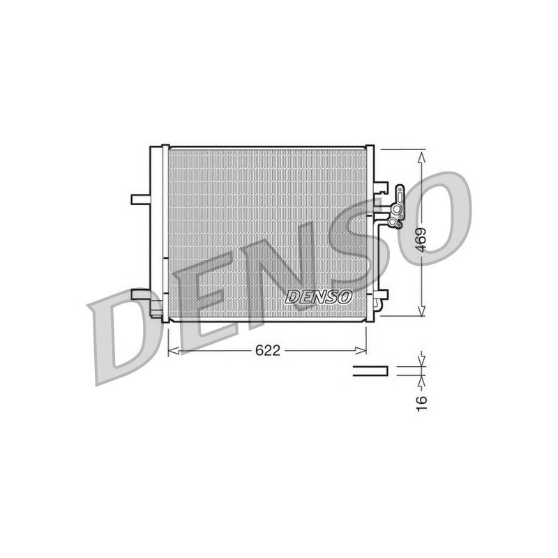 CONDENSEUR FORD GALAXY/MONDEO-VOLVO