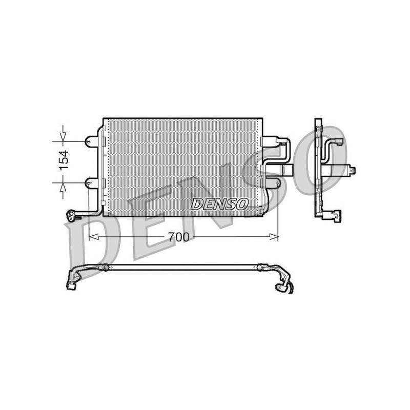 CONDENSEUR AUDI A3-SEAT LEON-VW GOL