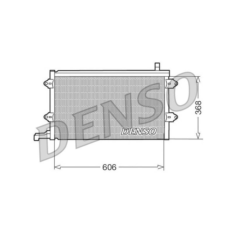 CONDENSEUR VW GOLF III/VENTO