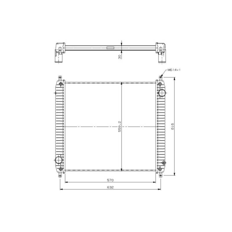 RAD IVECO EUROCARGO 91- RADIATORS A