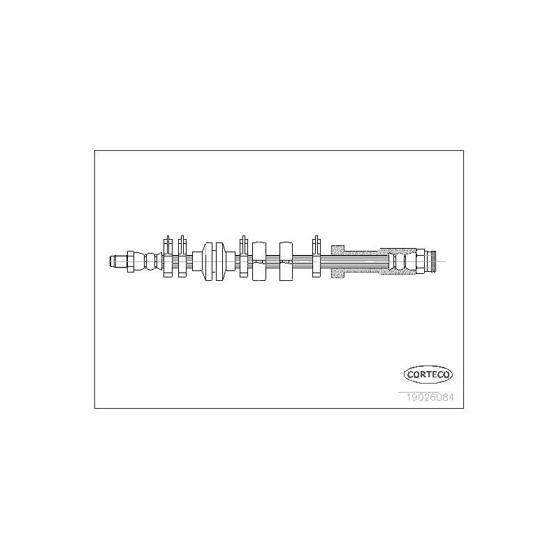 FLEXIBLE DE FREIN FIAT-FIAT L.T.