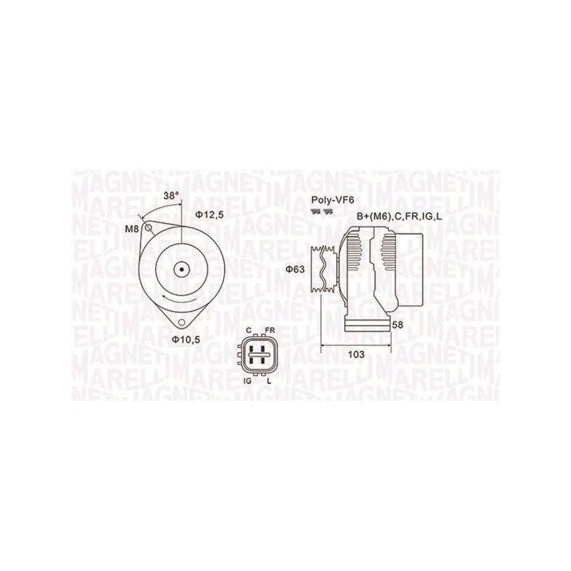 ALT EQ POUR HONDA CIVIC VII/VIII