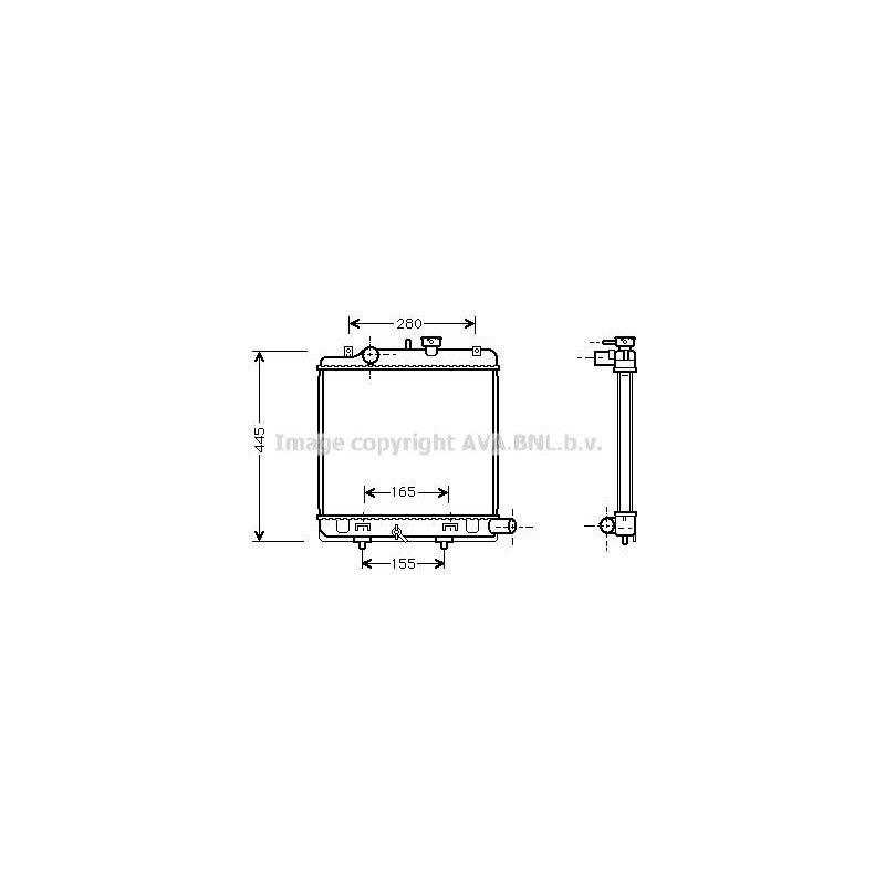 RAD EAU-VL/VUL- MAZDA- PRE