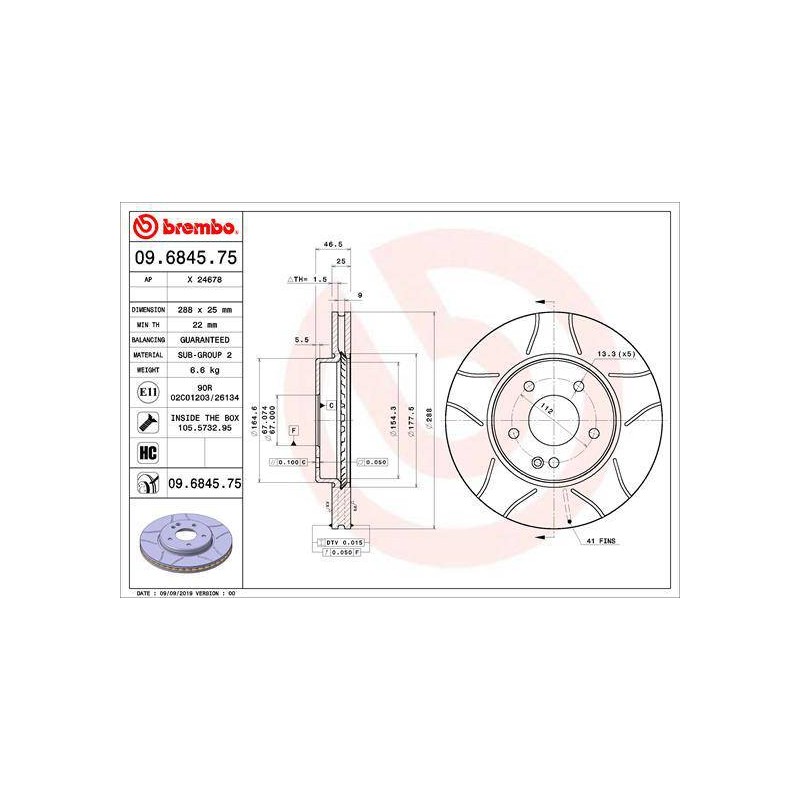 DISQUE DE FREIN MAX