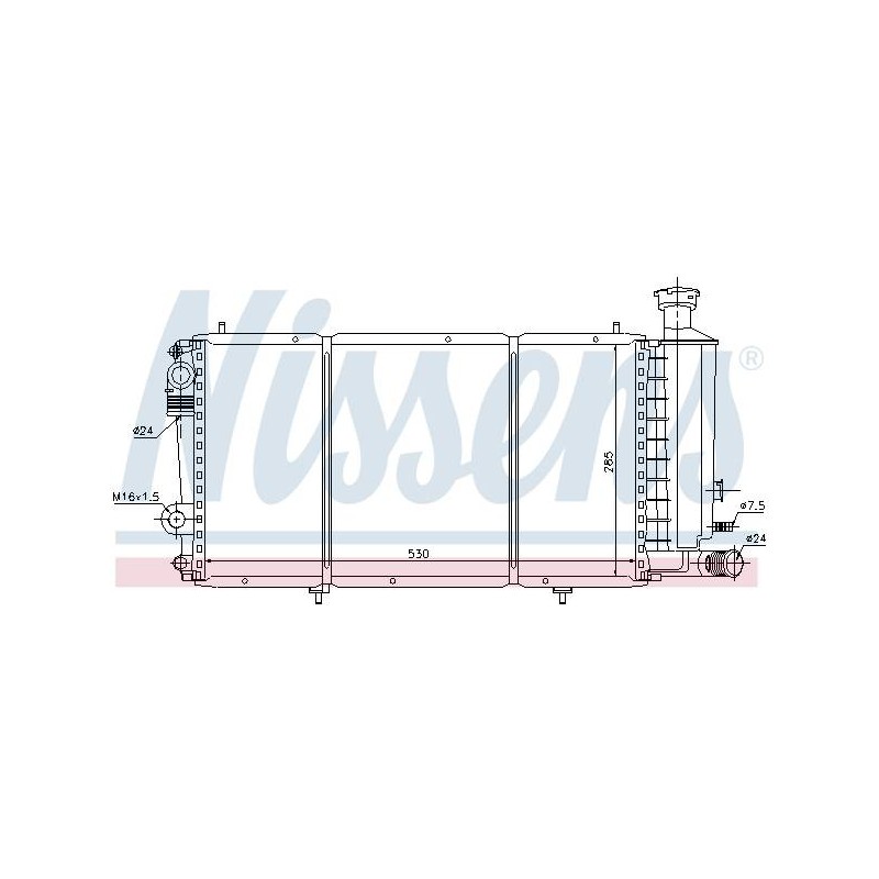 RAD.MOT CITROEN C15 (1985) 1.1