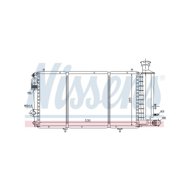 RAD.MOT CITROEN C15 (1985) 1.8