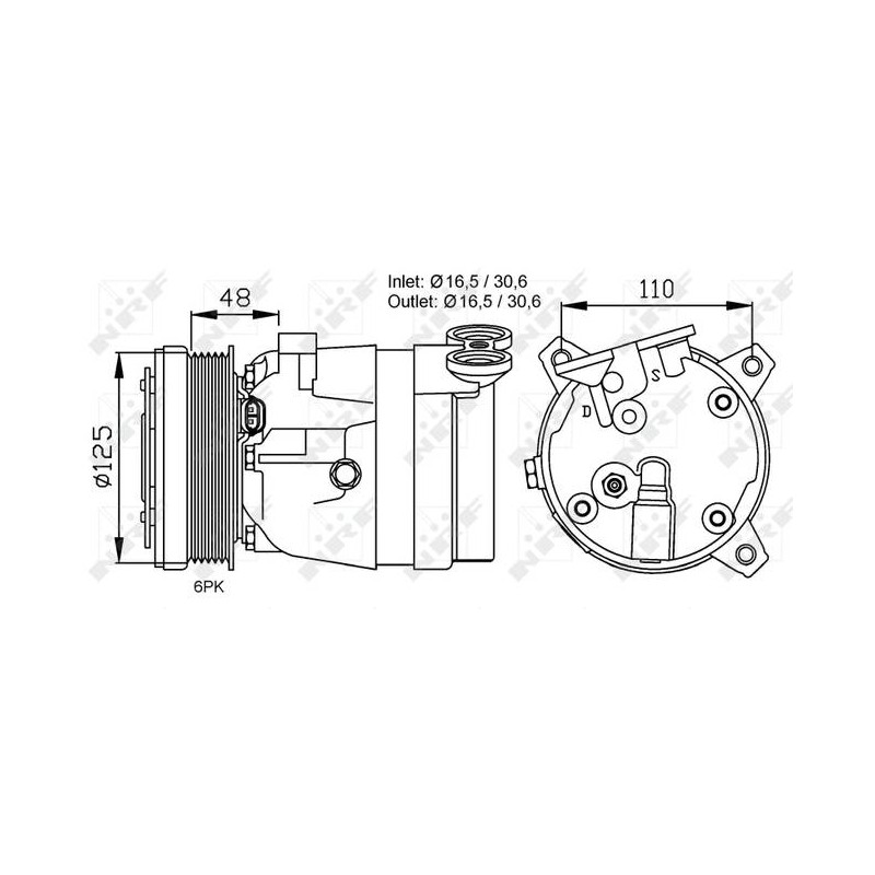 COMP OPEL ASTRA 1.6 92- COMPRESSORS