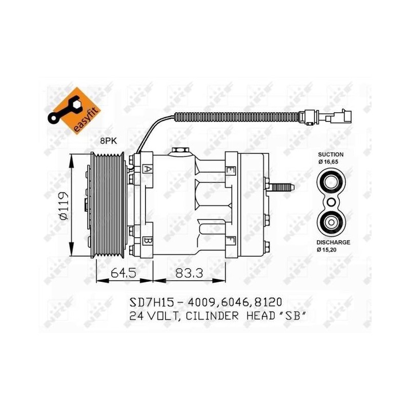 COMP DAF CF 65-SERIES 01- COMPRESSO