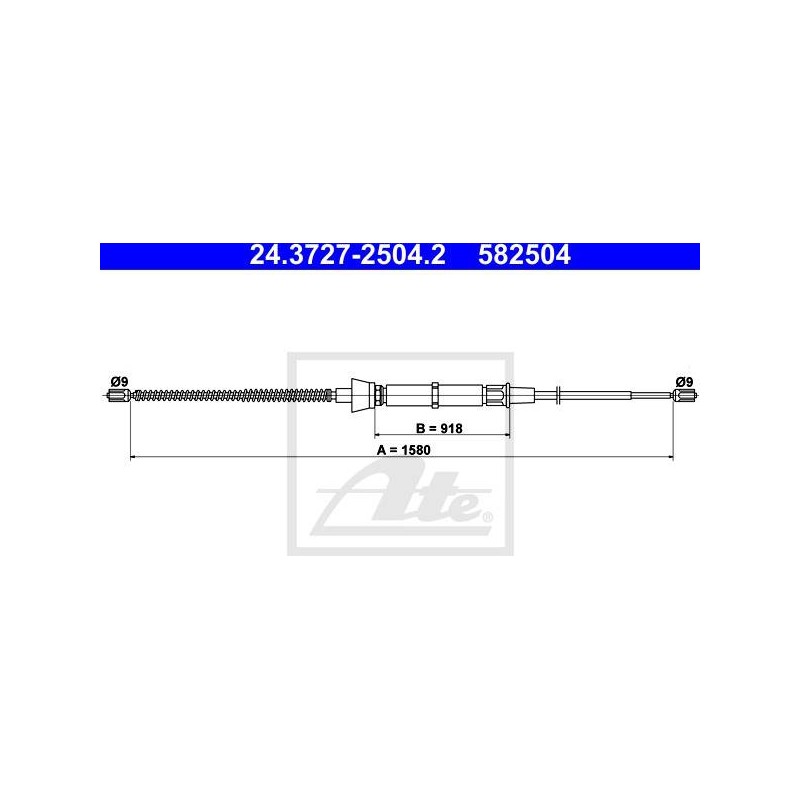 CABLE DE FREIN A MAIN