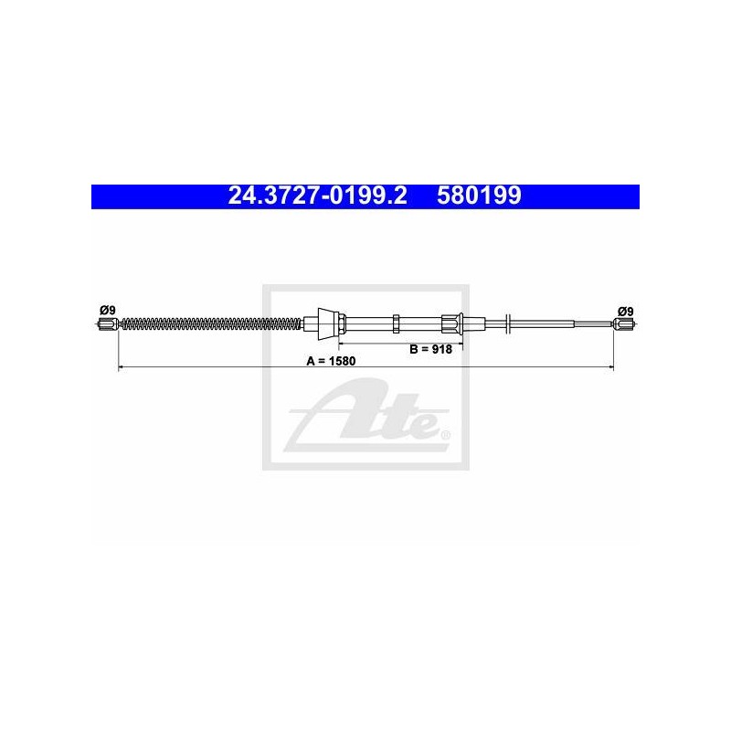 CABLE DE FREIN A MAIN