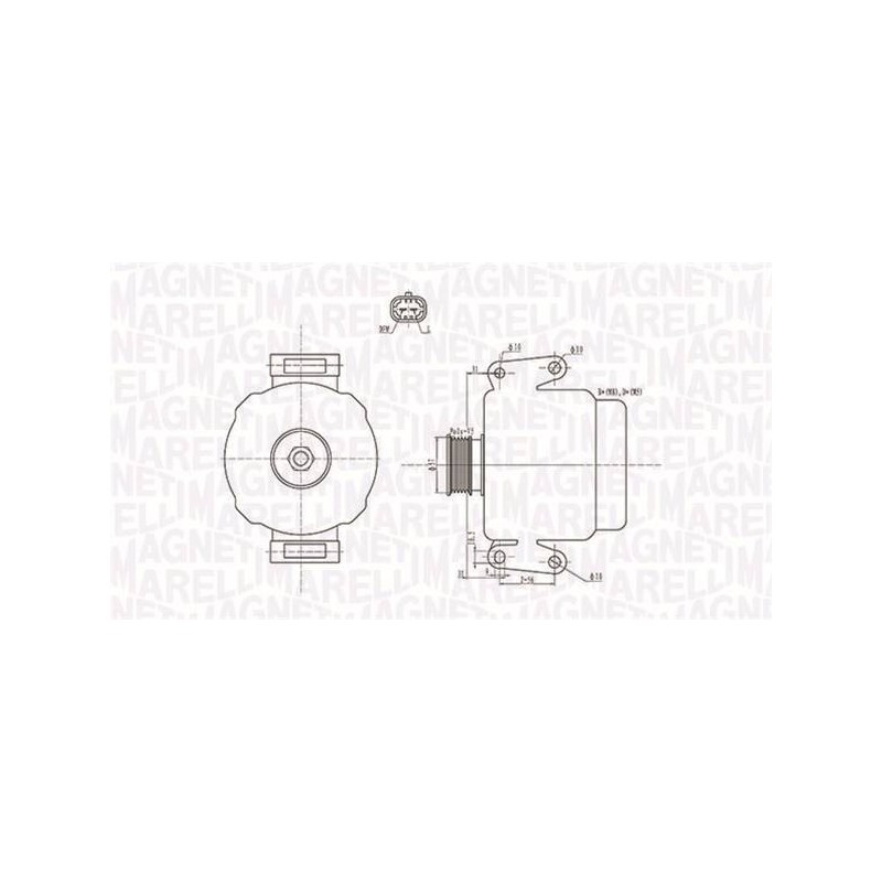 ALT EQ POUR OPEL VECTRA C/SAAB 9-3