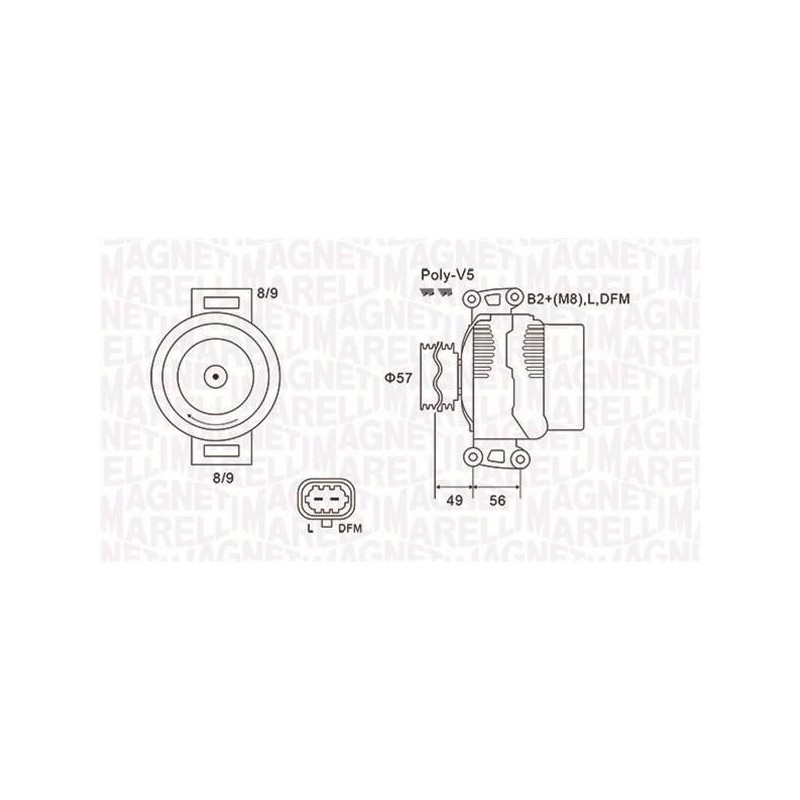 ALT EQ POUR OPEL ASTRA G/VECTRA C