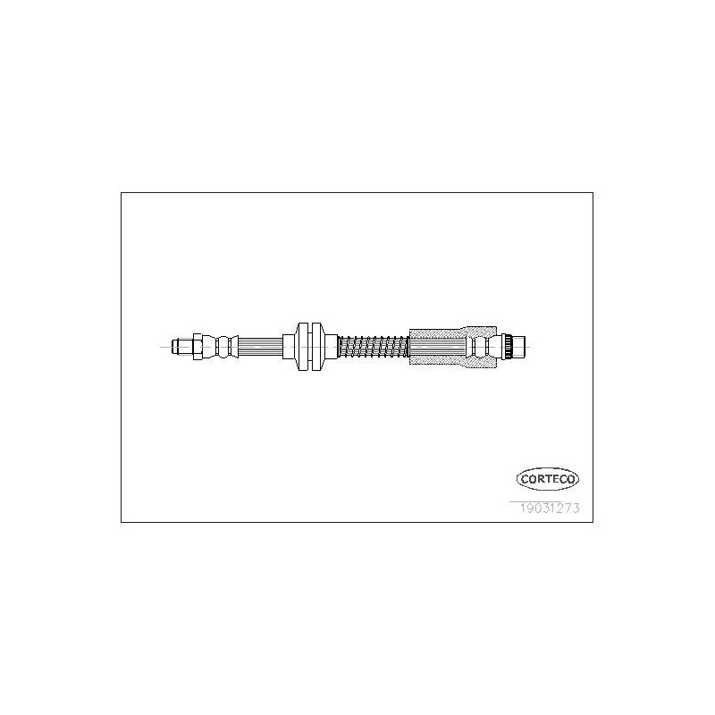 FLEXIBLE DE FREIN CITROEN-FIAT-L