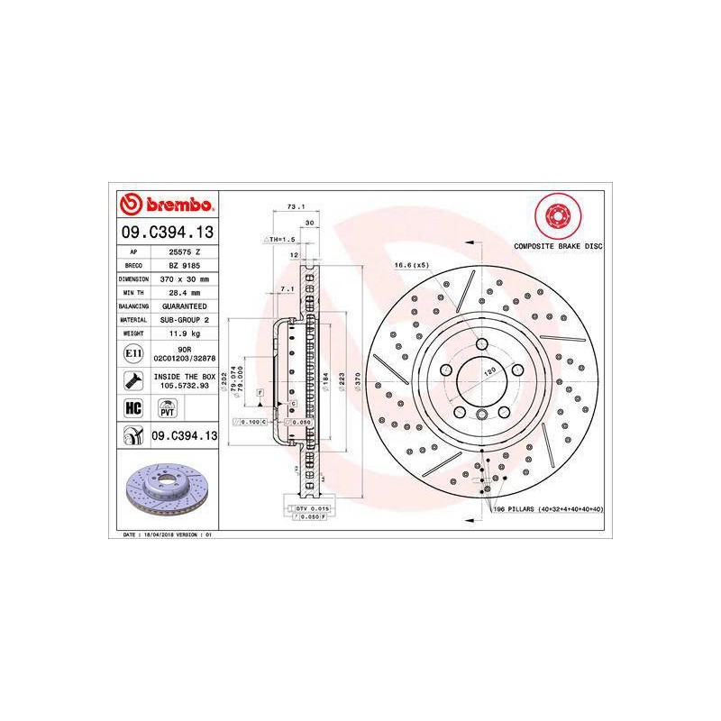 DISQUE PREMIUM COMPOSITE