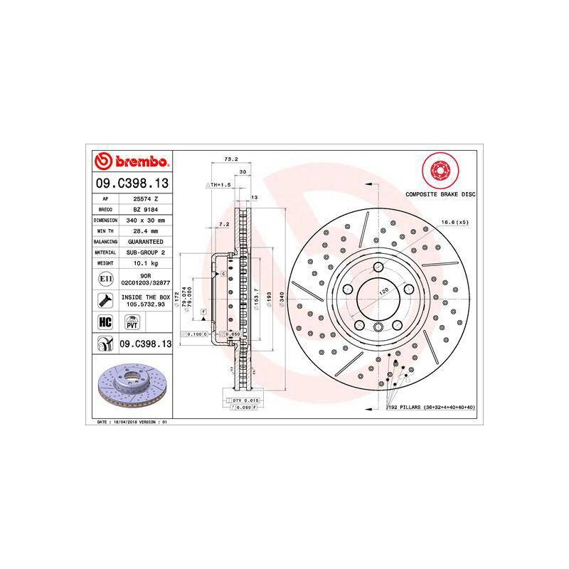 DISQUE PREMIUM COMPOSITE