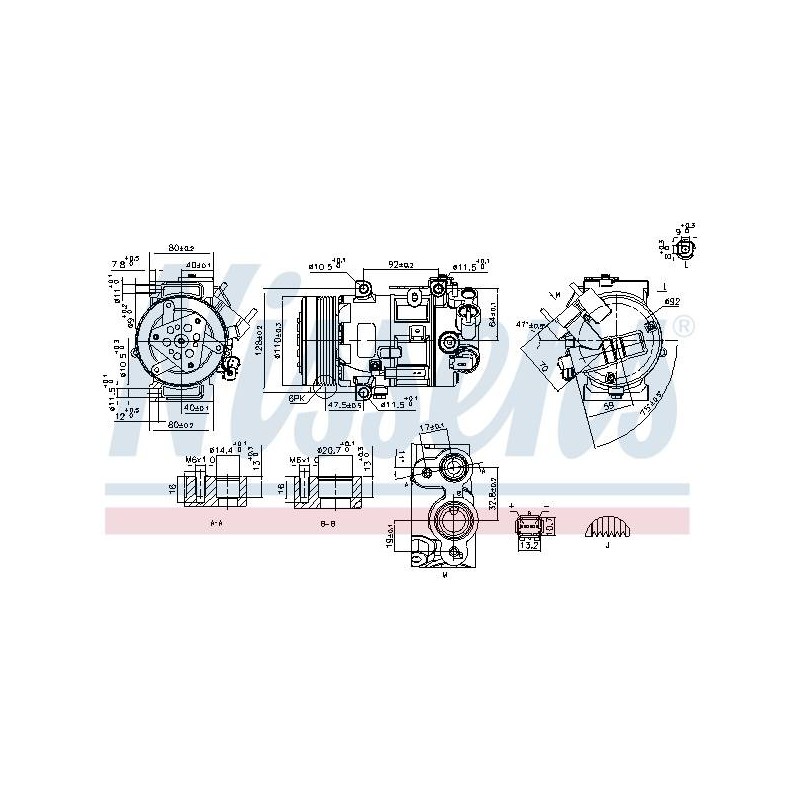 COMP.CLIM CITROEN C5 (2008) 2.0 HDI