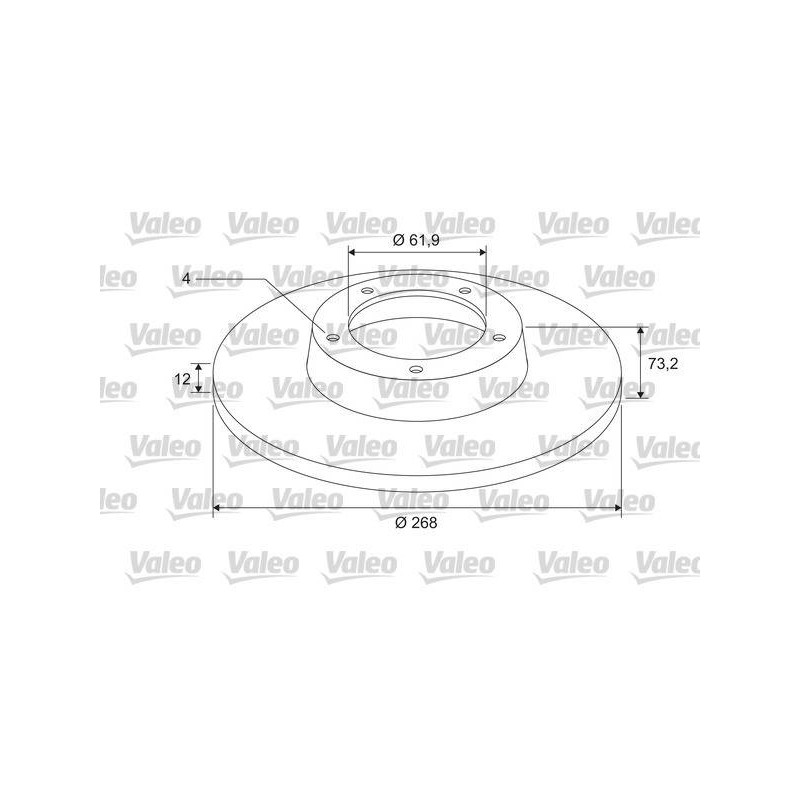 DISQ RLT PEINT PEU 308 SW 1.6 RR X1