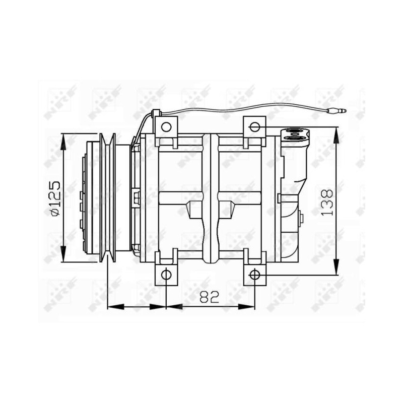 COMP MITSUBISHI L200 2.5D 97- COMPR