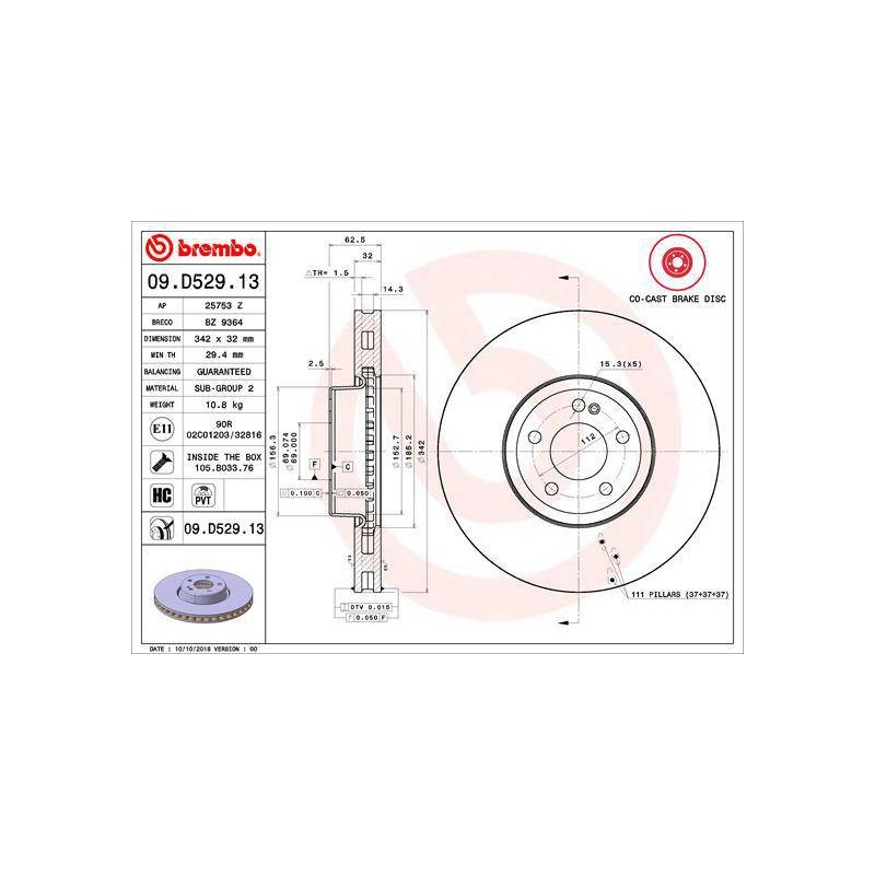 DISQUE PREMIUM CO-CAST