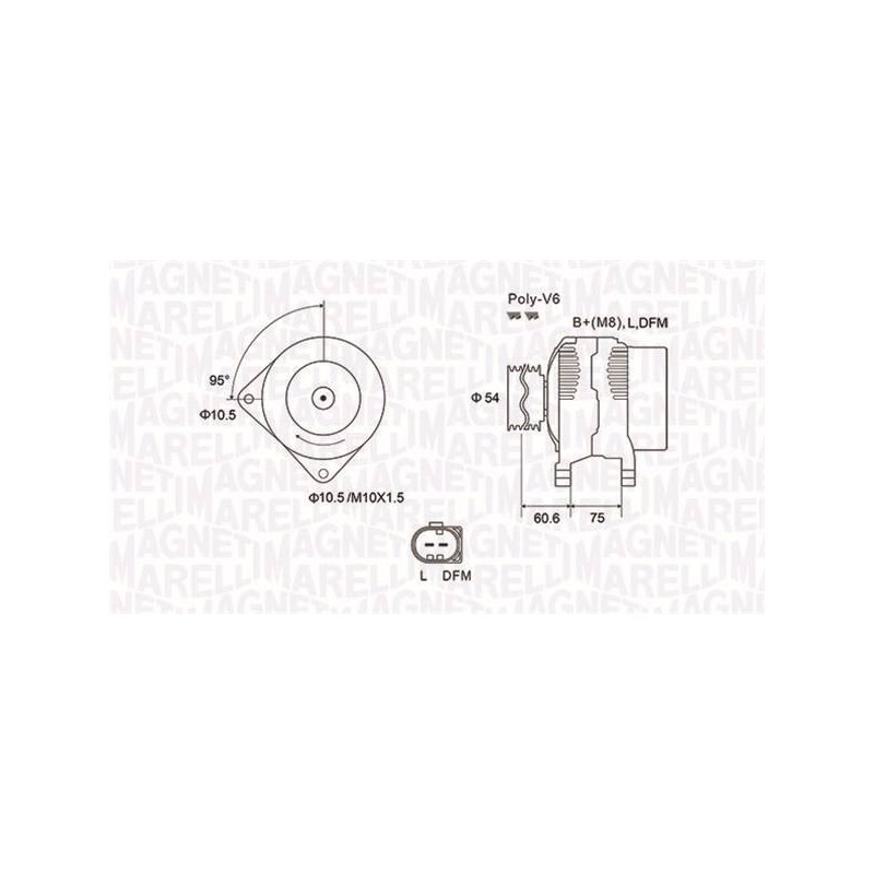 ALT EQ BMW 3 E46/LR FREELANDER L314