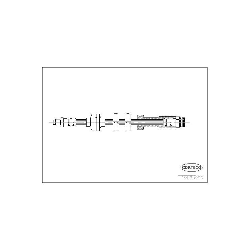 FLEXIBLE DE FREIN FIAT-FIAT L.T.