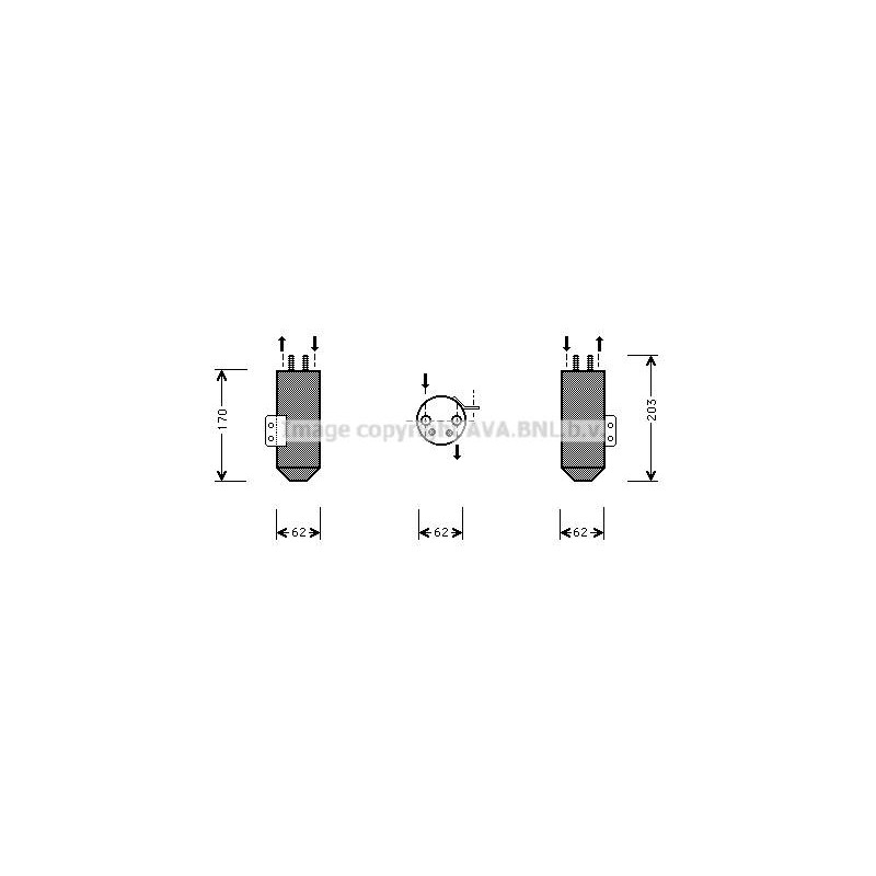 Bouteille Dshy P206 All H / A 09/98