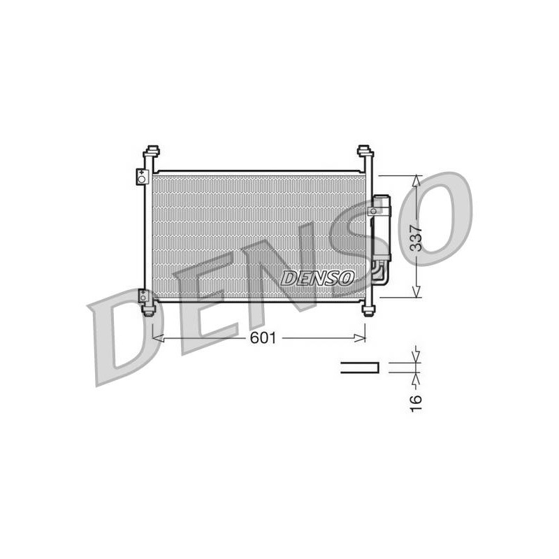 CONDENSEUR HONDA CIVIC